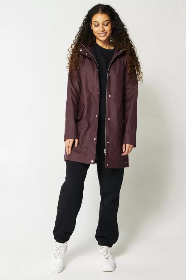 Jassen | Dames regenjassen<America Today Regenjas Janice Black | Frenchblue | Navy