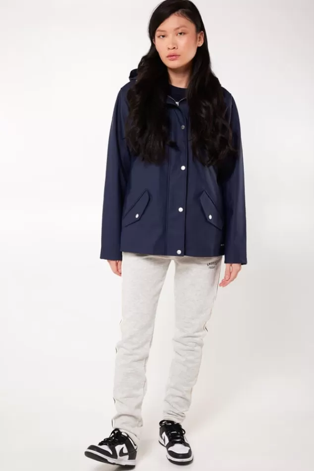 Jassen | Dames regenjassen<America Today Regenjas Janice kort Black | Sage | Navy
