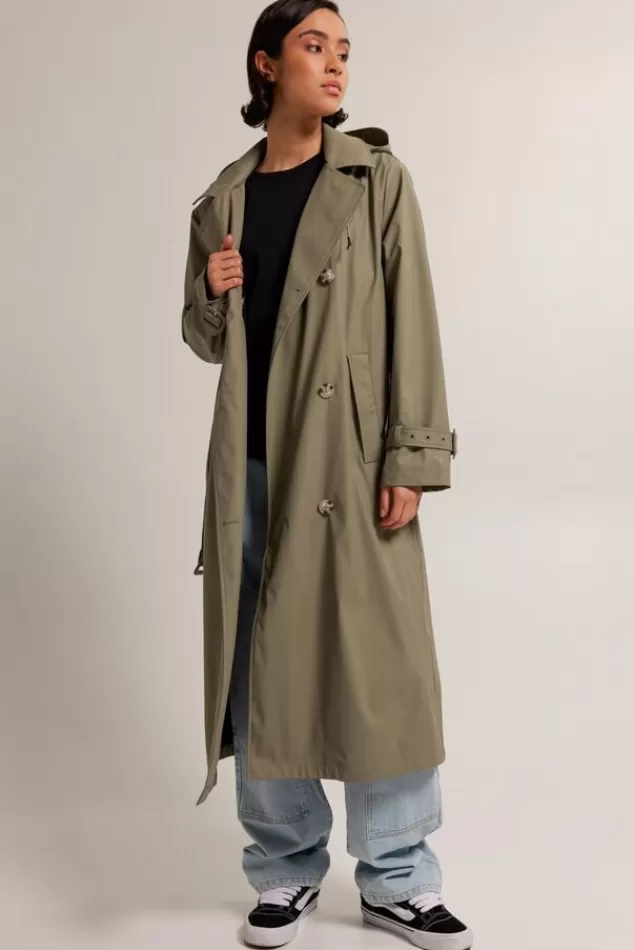 Jassen | Dames regenjassen<America Today Regenjas Joan Khaki | Sage