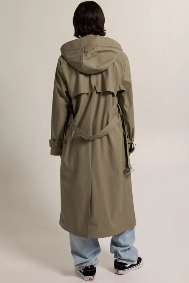 Jassen | Dames regenjassen<America Today Regenjas Joan Khaki | Sage