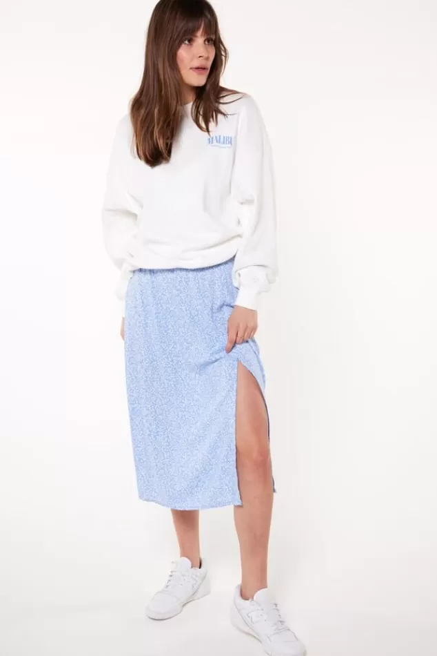 Rokken<America Today Rok Rachel Black/white | Lightblue | Softgreen