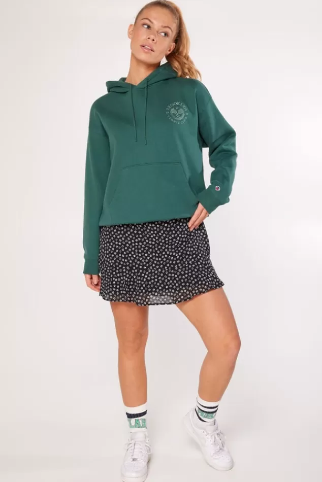 Rokken<America Today Rok Raven Flowerblack | Orange/blue | Bottlegreen