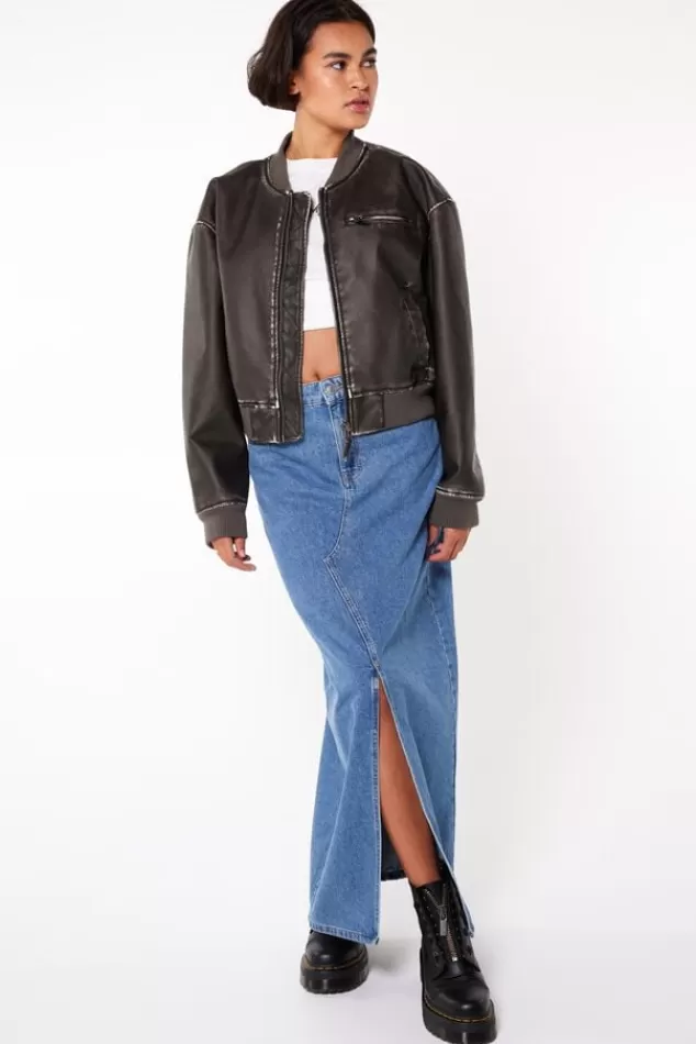 Rokken<America Today Rok Raxid Washedblack | Denimblue