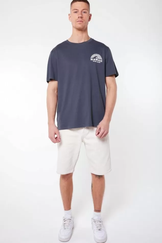 Shorts<America Today Short Robert Mediumblue | Bleacheddenim | Offwhite