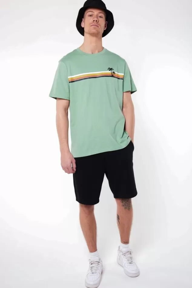 Shorts<America Today Short Sevan Kit | Black | Lightgreymelange | Darkblue