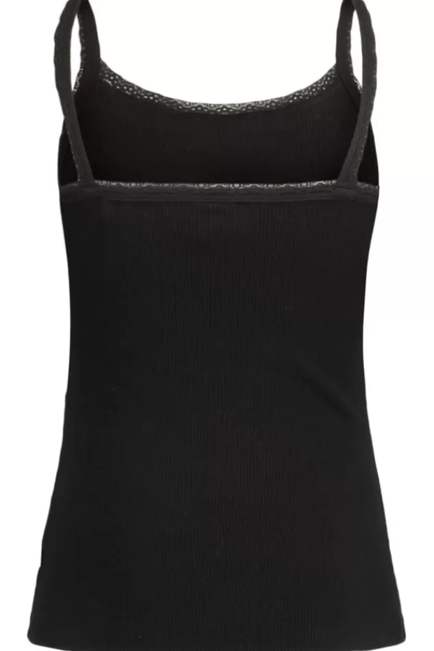 Ondergoed & Lounge<America Today Singlet Bella JR Black | White