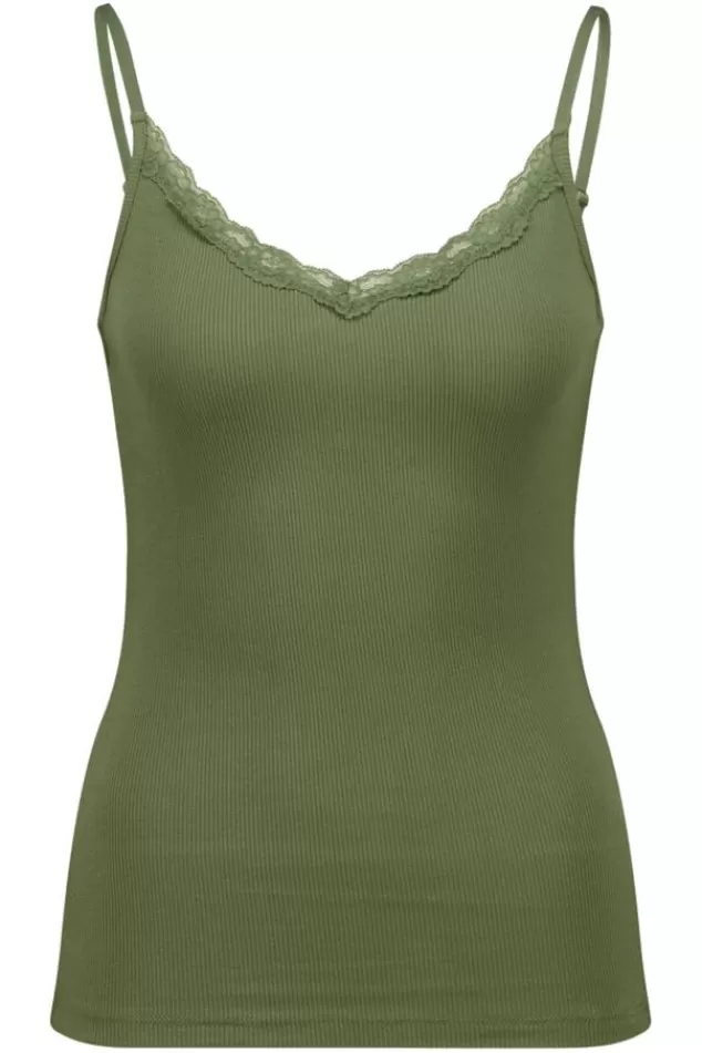 Ondergoed & Lounge | T-shirts & Tops<America Today Singlet Grace Cypress | Softpink
