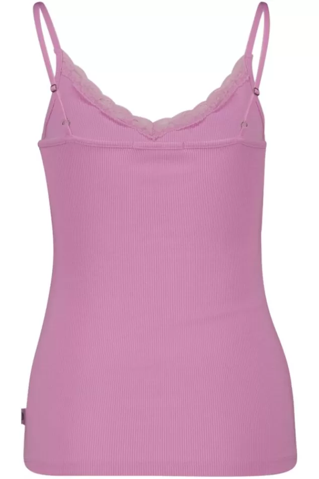 Ondergoed & Lounge | T-shirts & Tops<America Today Singlet Grace Cypress | Softpink
