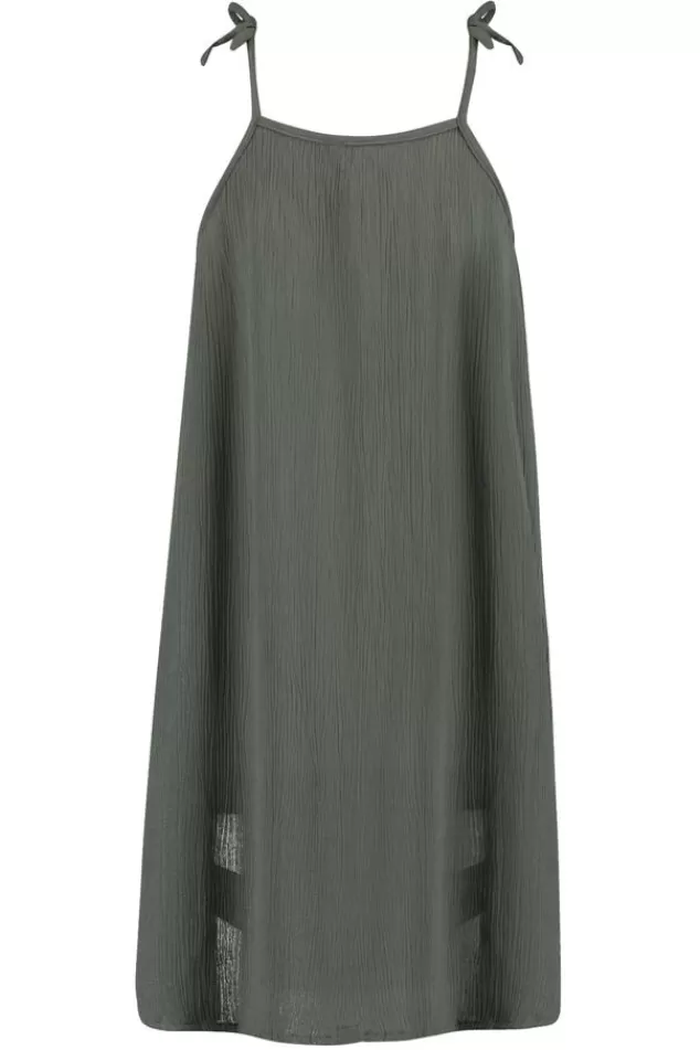 Ondergoed & Lounge | Jurken<America Today Strandjurk Myla Jr Petrol | Green