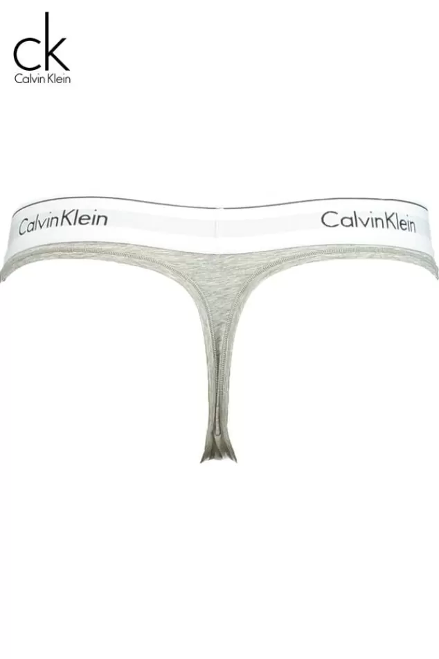 Calvin Klein | Accessoires<America Today String Calvin Klein Black | Greymelange