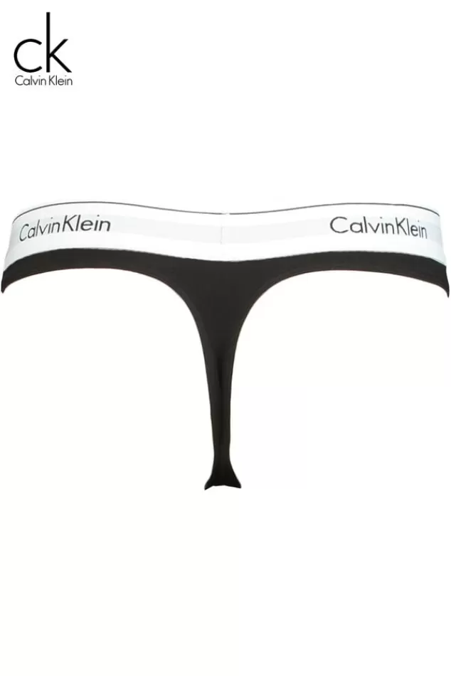 Calvin Klein | Accessoires<America Today String Calvin Klein Black | Greymelange