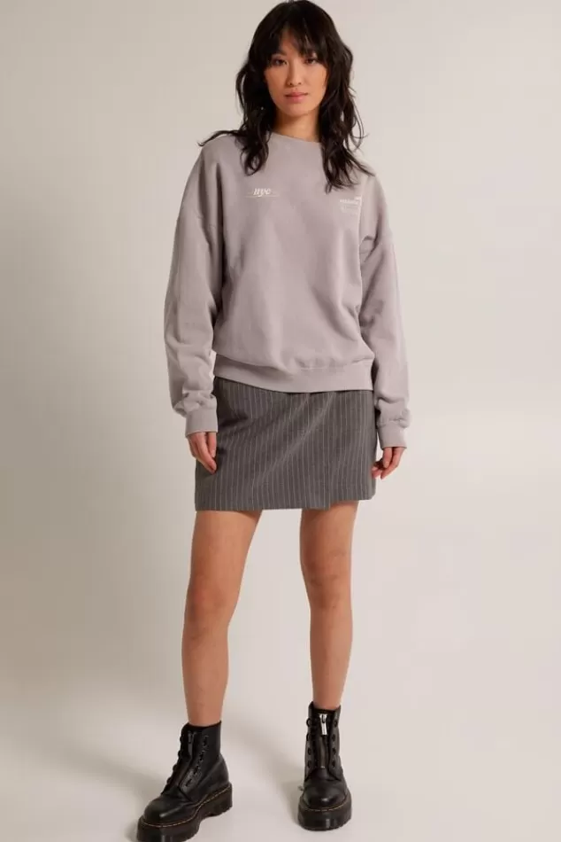 Truien & Vesten | Sweaters & hoodies<America Today Sweater Seb Lightgrey | Lime