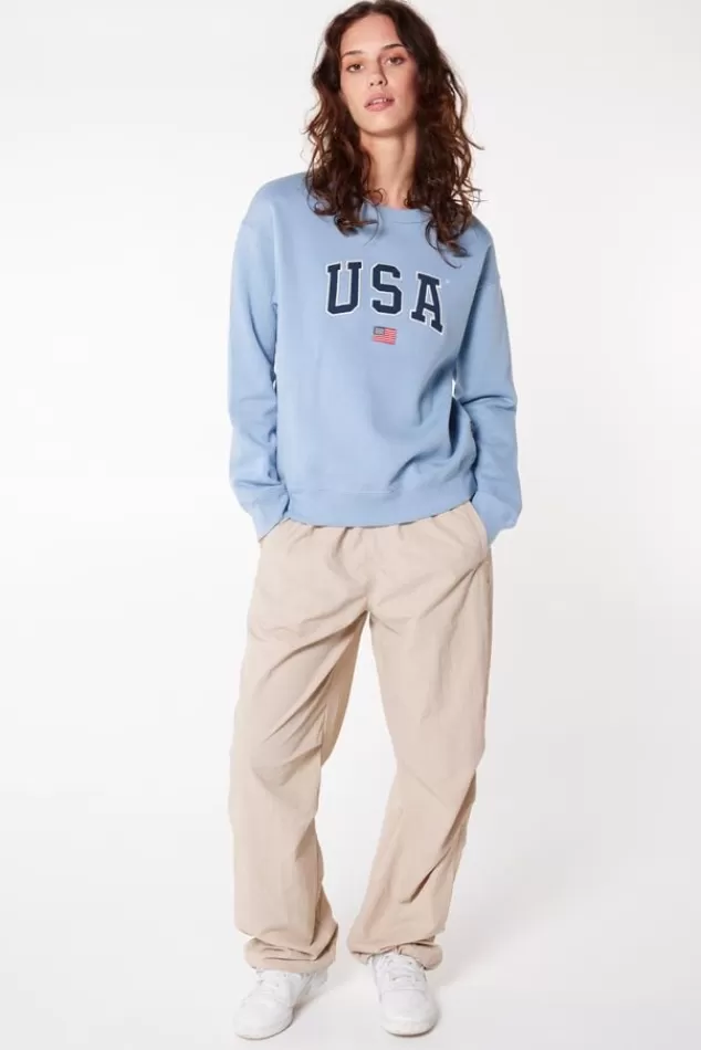 Truien & Vesten | Sweaters & hoodies<America Today Sweater Soel Frenchblue