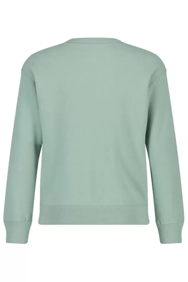 Truien & Vesten | Sweaters & hoodies<America Today Sweater Soel JR Midgreymelange | Midnight | Sage