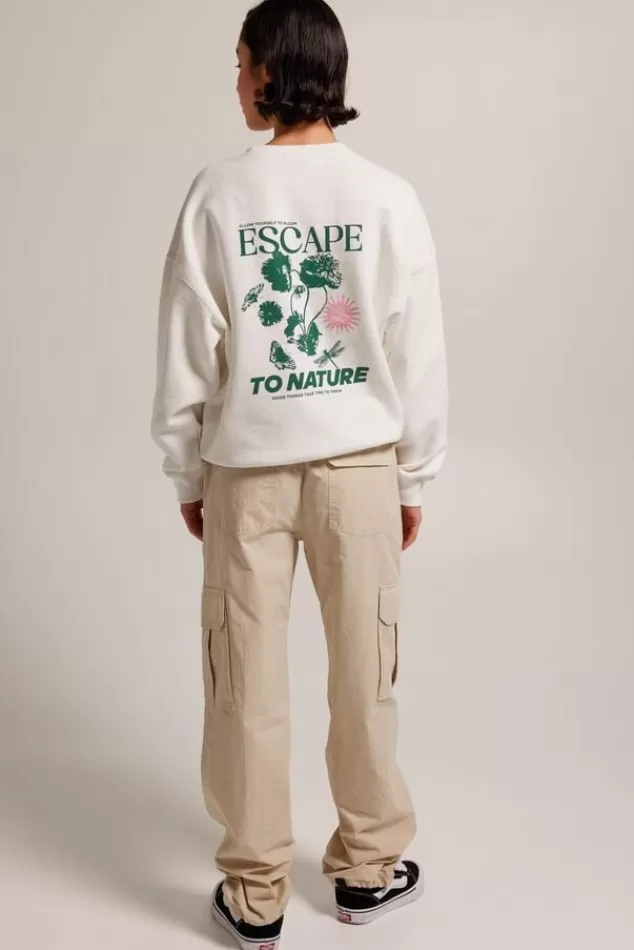 Truien & Vesten | Sweaters & hoodies<America Today Sweater Soraya Offwhite