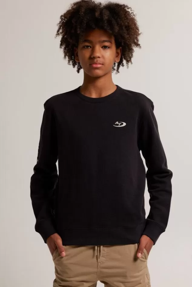 Truien & Vesten | Sweaters & hoodies<America Today Sweater Steef Crew JR Washedblack