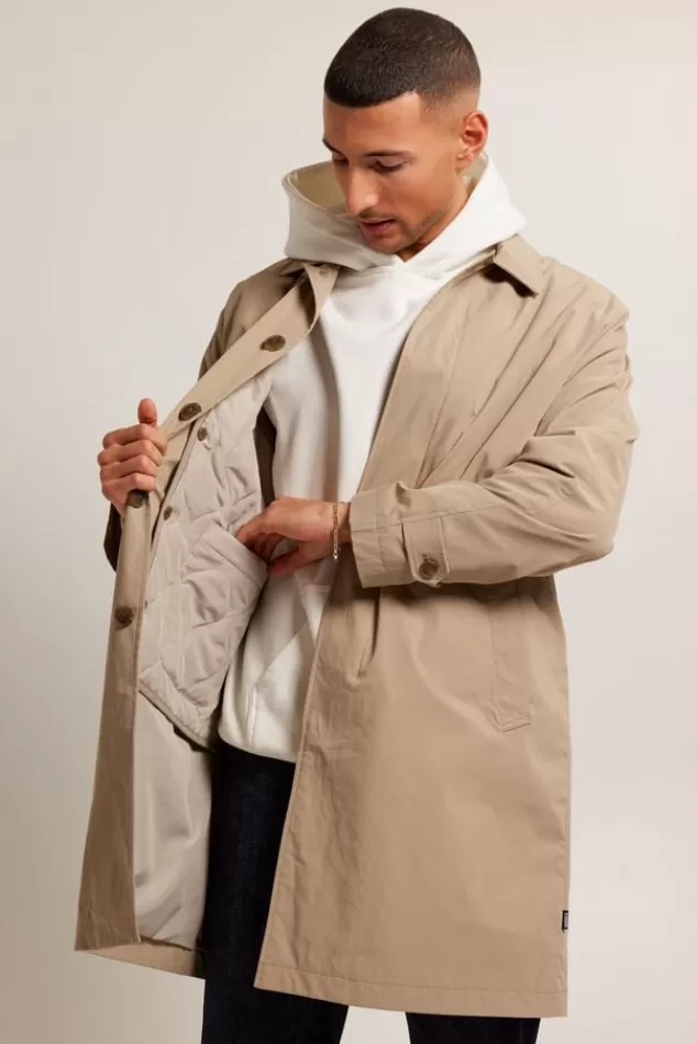 Jassen<America Today Trenchcoat John Khaki