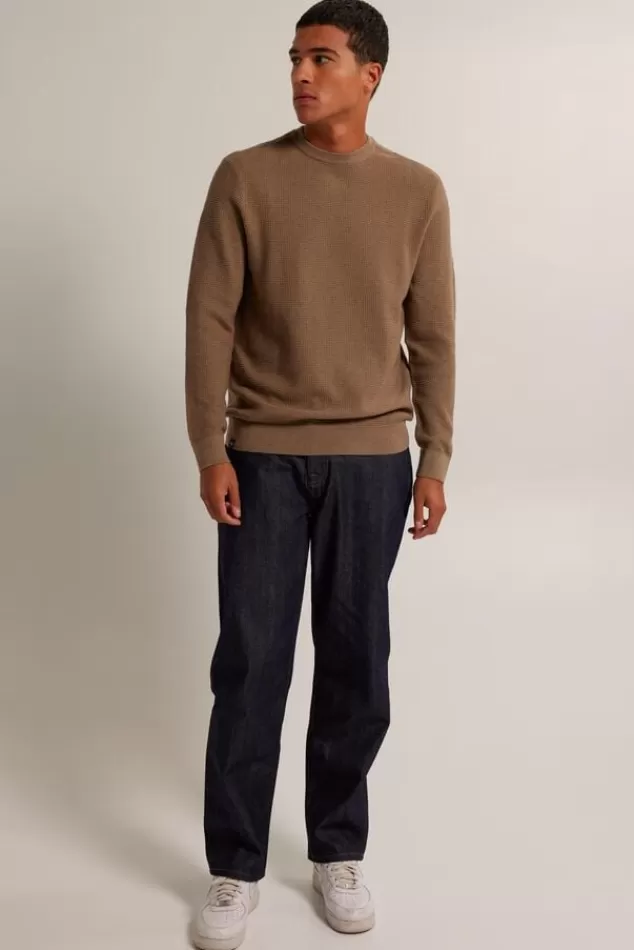 Truien & Vesten<America Today Trui Kain Khaki