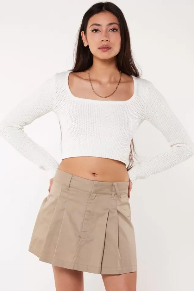 Truien & Vesten<America Today Trui Kenny Multicolour | Lime | Offwhite