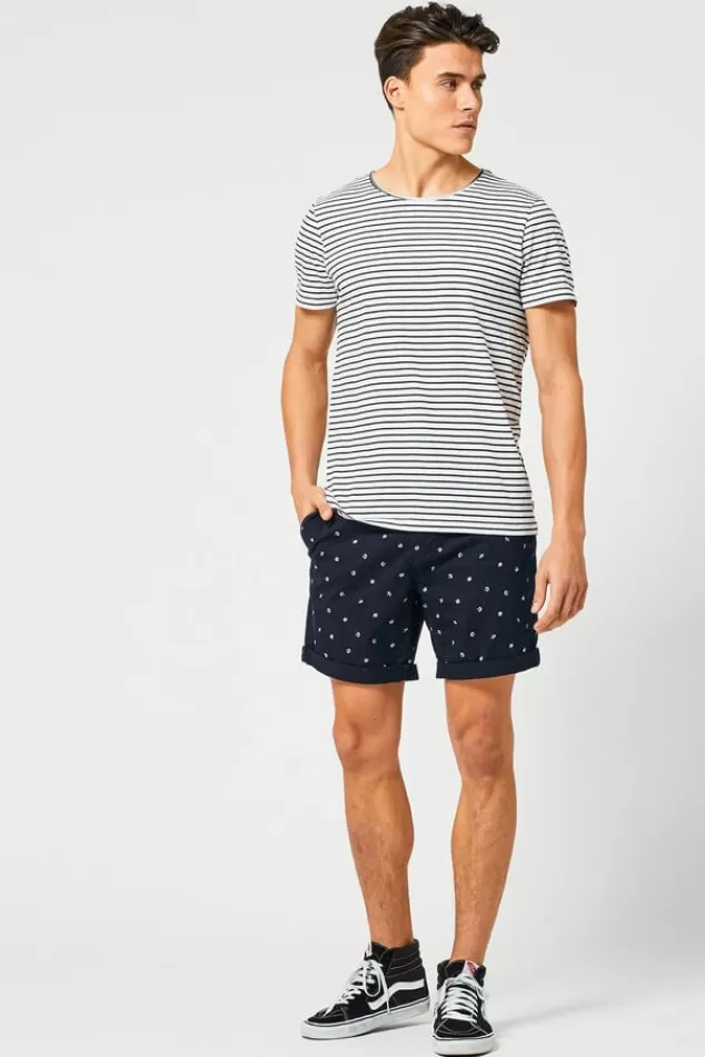 Ondergoed & Lounge | T-shirts & Polo's<America Today T-shirt White/navy | Cascade