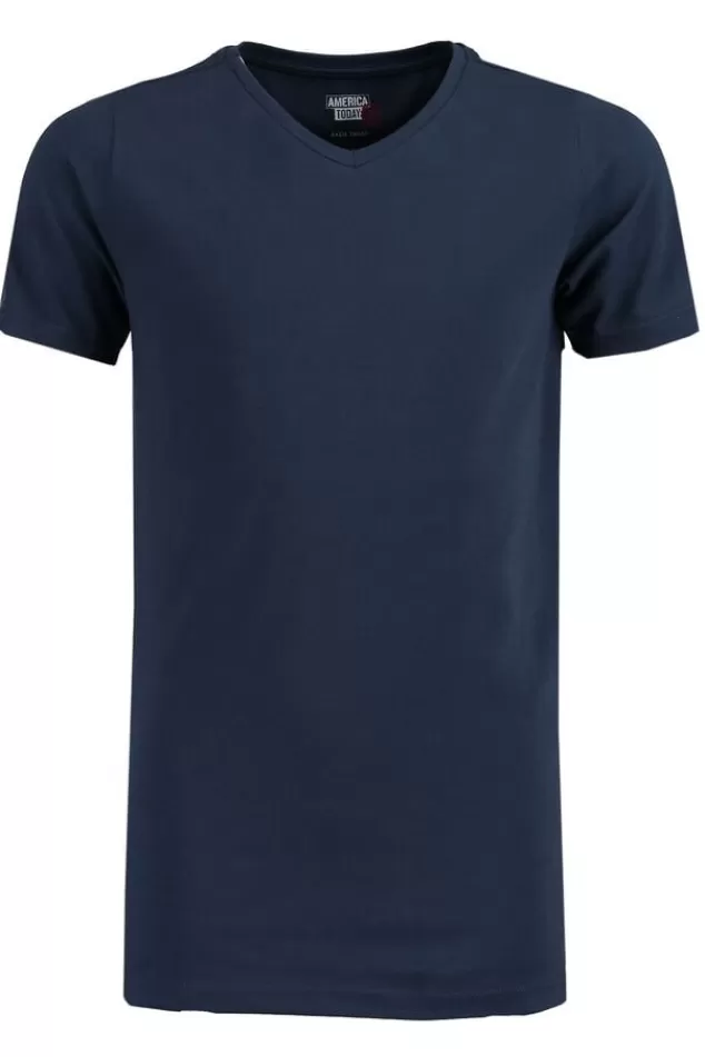 Ondergoed & Lounge | T-shirts & Polo's<America Today T-shirt Brandon Navy