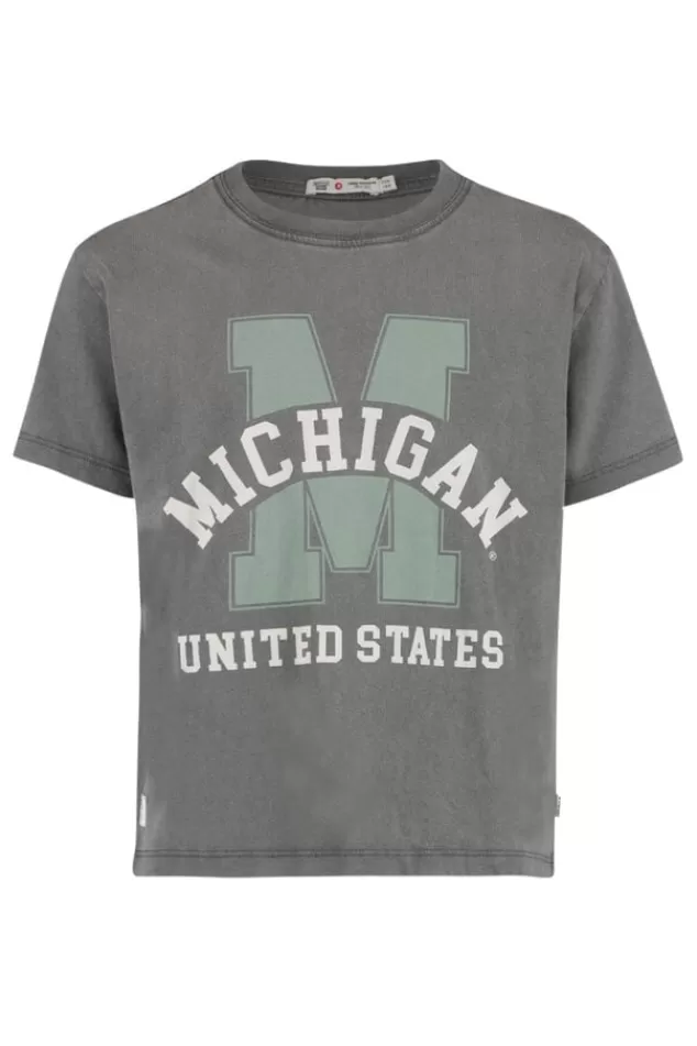 T-shirts &Tops<America Today T-shirt Ebby JR Washedgrey