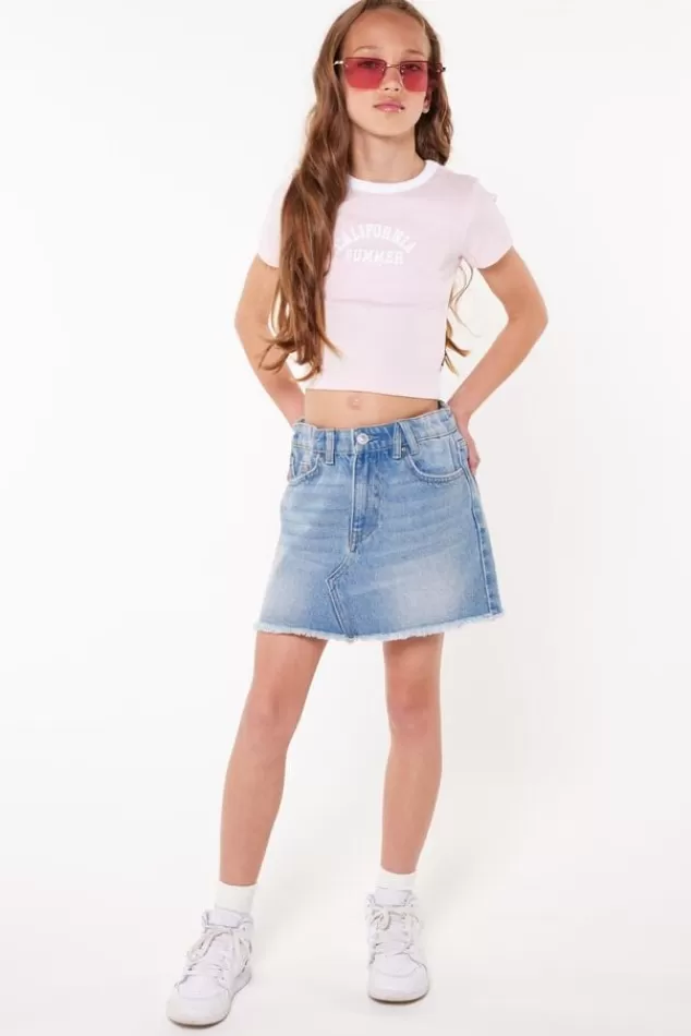 T-shirts &Tops<America Today T-shirt Effy JR Darkblue | Pink | White