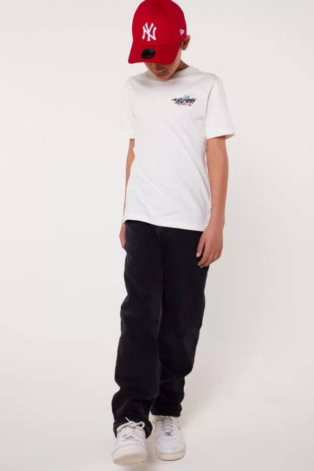 T-shirts & Polo's<America Today T-shirt Eldon JR White/red | Darkblue | Offwhite