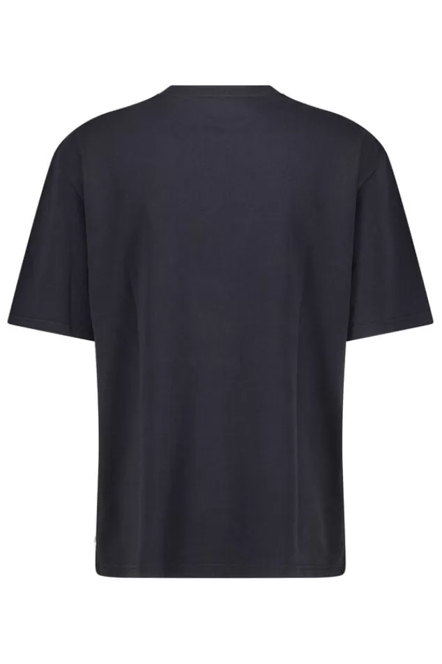 T-shirts & Polo's<America Today T-shirt Elliot Black | Cement | Washedblue | Offwhite