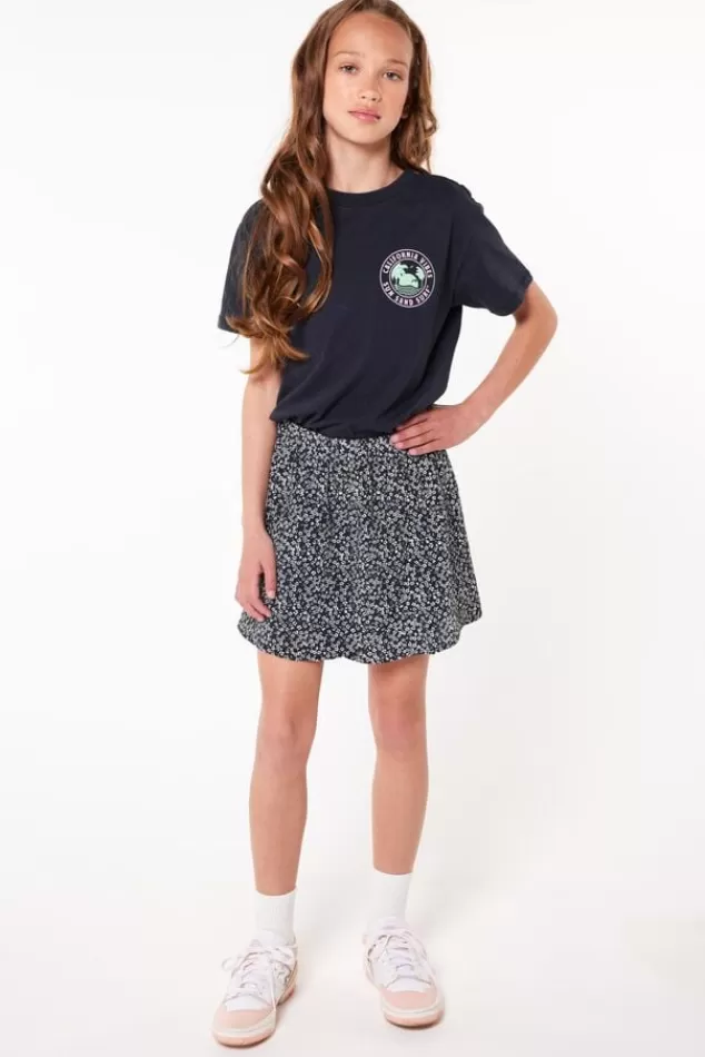 T-shirts &Tops<America Today T-shirt Emmalyn JR Washedblack | Babyblue | Offwhite