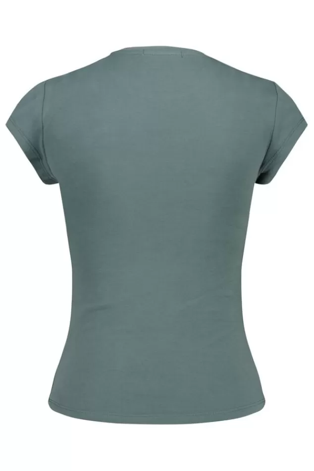 Ondergoed & Lounge<America Today T-shirt Gladys Black | Brown | White | Cascade