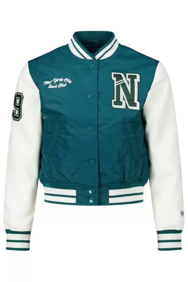 Jassen<America Today Varsity jacket Joy JR Darkgreen | Kit