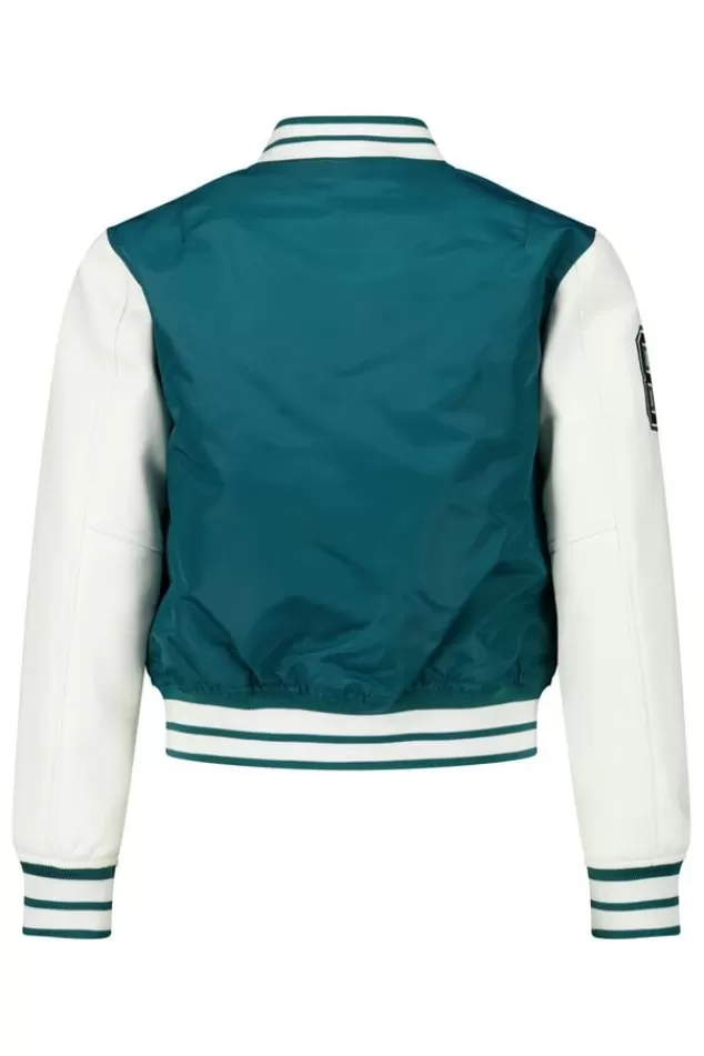 Jassen<America Today Varsity jacket Joy JR Darkgreen | Kit
