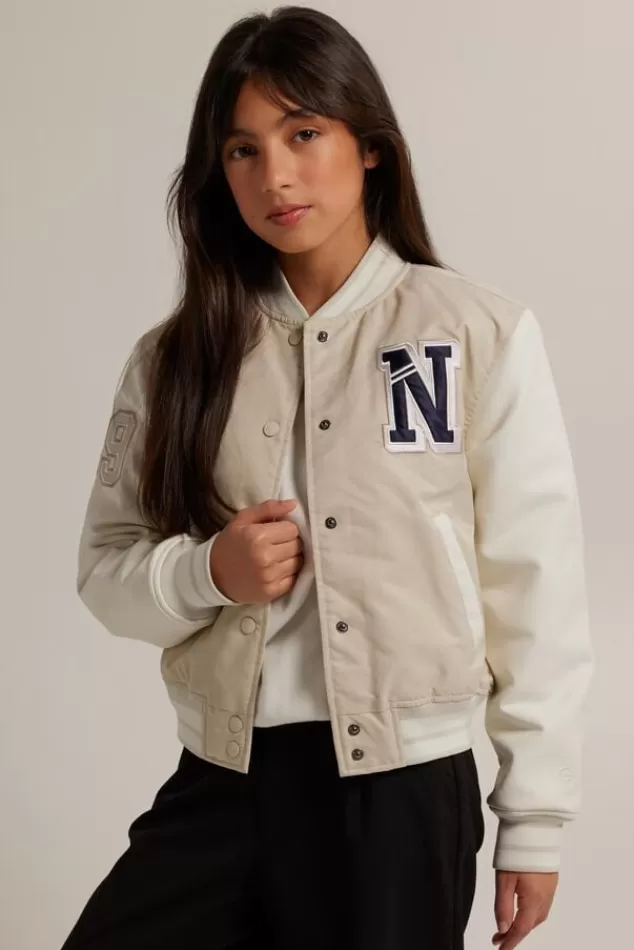 Jassen<America Today Varsity jacket Joy JR Darkgreen | Kit
