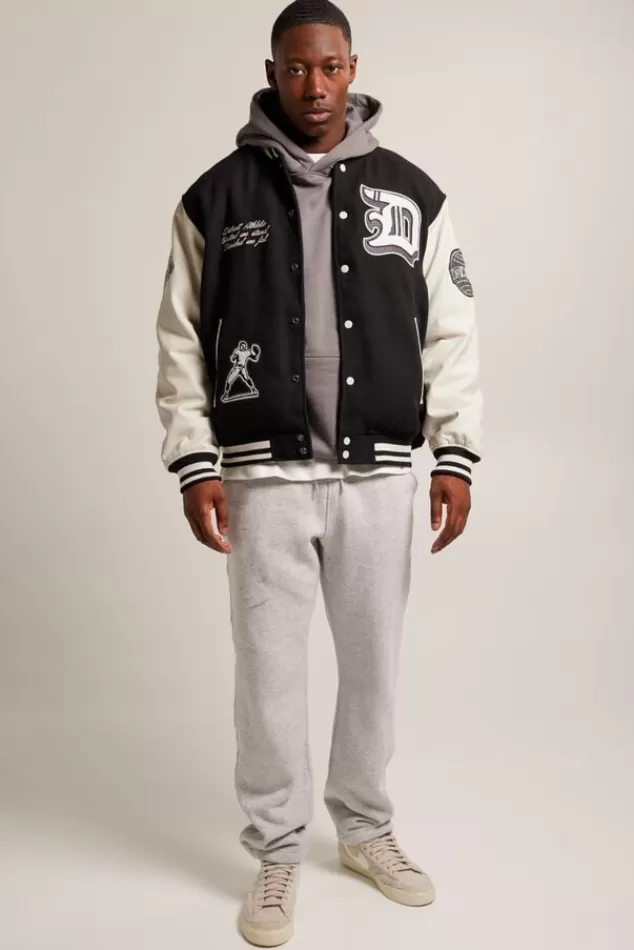 Varsity jackets | Jassen<America Today Varsity jacket Julian Black | Midnightgreen