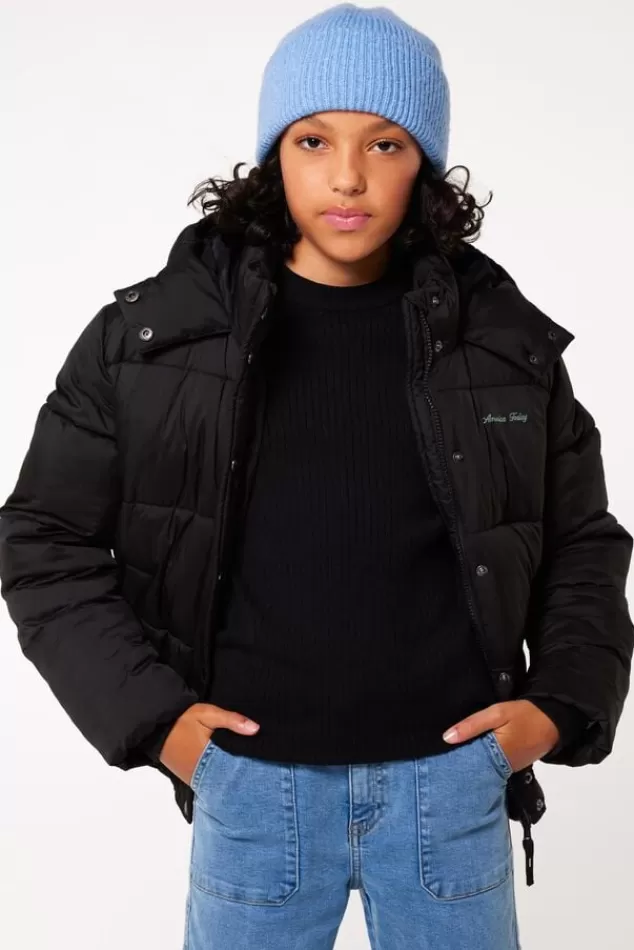 Jassen<America Today Winterjas Janelle JR Black