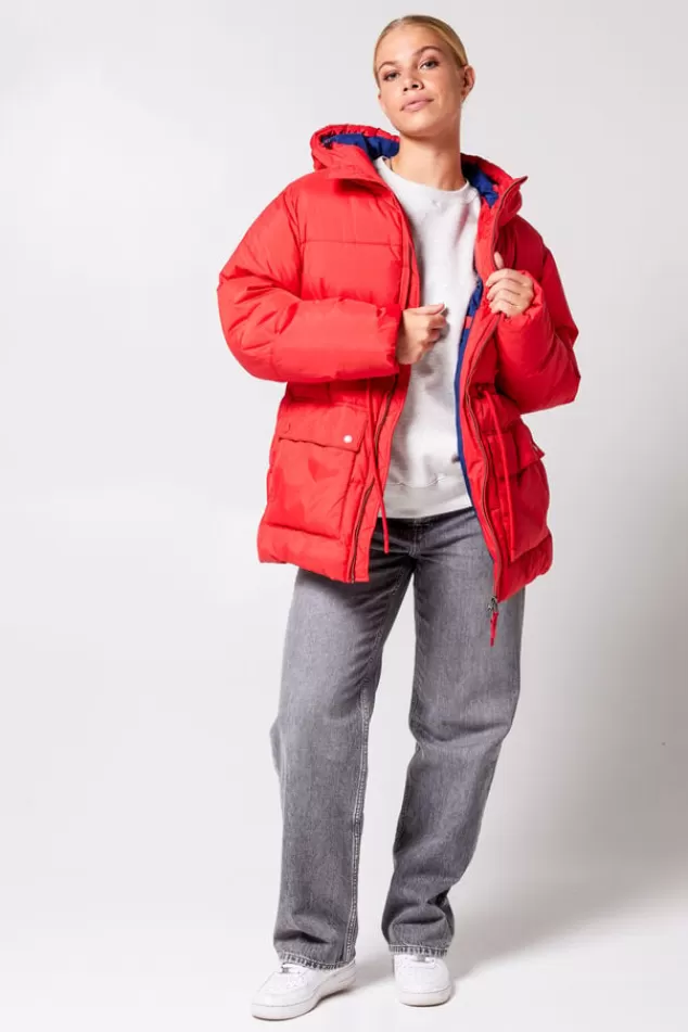 Jassen<America Today Winterjas Jessy Tomato