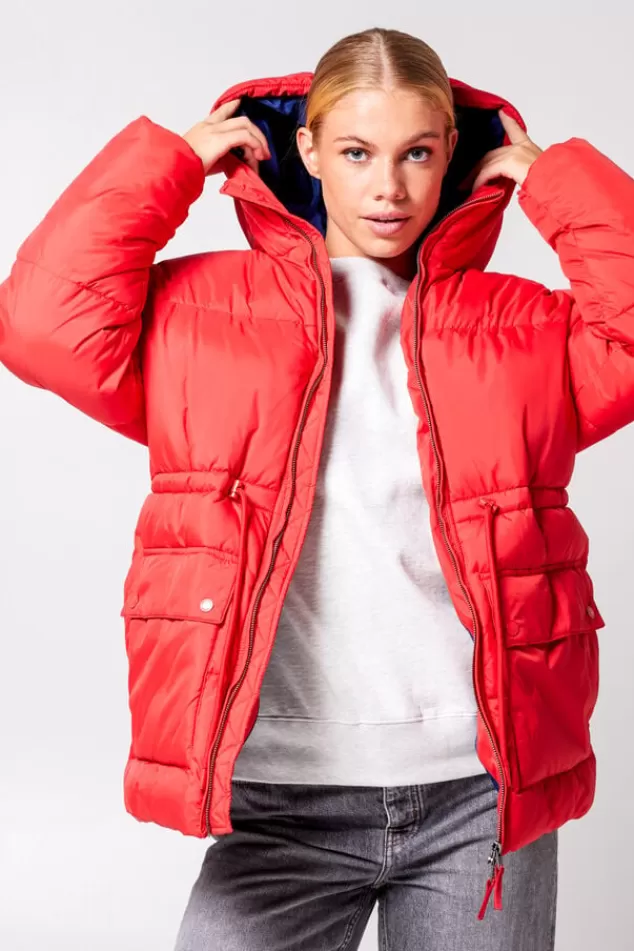 Jassen<America Today Winterjas Jessy Tomato